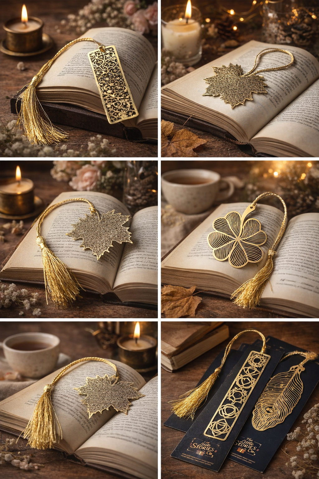 Small Gift, Long Story – Premium Metal Bookmark